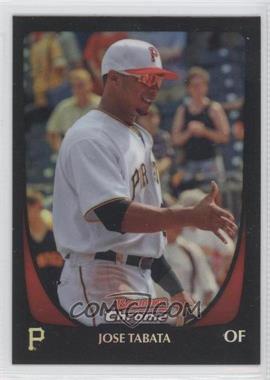 2011 Bowman Chrome - [Base] - Refractor #119 - Jose Tabata