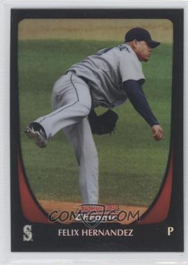 2011 Bowman Chrome - [Base] - Refractor #123 - Felix Hernandez