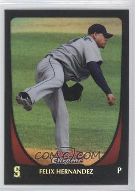 2011 Bowman Chrome - [Base] - Refractor #123 - Felix Hernandez