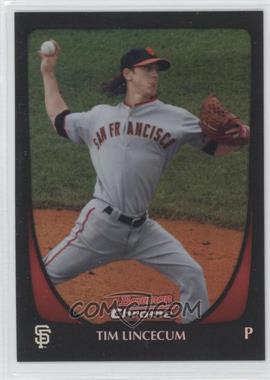 2011 Bowman Chrome - [Base] - Refractor #125 - Tim Lincecum