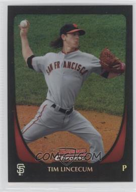 2011 Bowman Chrome - [Base] - Refractor #125 - Tim Lincecum