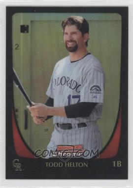 2011 Bowman Chrome - [Base] - Refractor #126 - Todd Helton