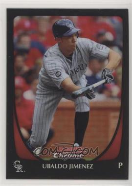 2011 Bowman Chrome - [Base] - Refractor #127 - Ubaldo Jimenez