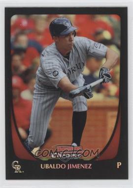 2011 Bowman Chrome - [Base] - Refractor #127 - Ubaldo Jimenez