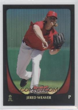 2011 Bowman Chrome - [Base] - Refractor #140 - Jered Weaver