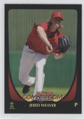 2011 Bowman Chrome - [Base] - Refractor #140 - Jered Weaver