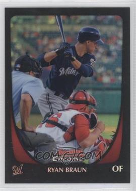 2011 Bowman Chrome - [Base] - Refractor #156 - Ryan Braun