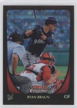 2011 Bowman Chrome - [Base] - Refractor #156 - Ryan Braun