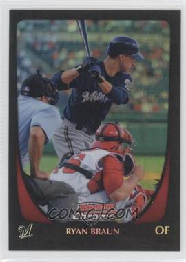 2011 Bowman Chrome - [Base] - Refractor #156 - Ryan Braun