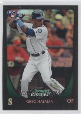 2011 Bowman Chrome - [Base] - Refractor #178 - Greg Halman