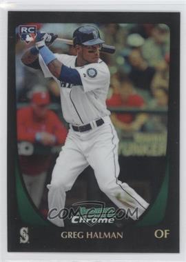 2011 Bowman Chrome - [Base] - Refractor #178 - Greg Halman