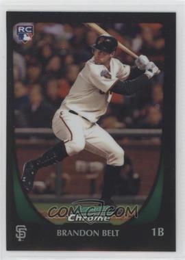 2011 Bowman Chrome - [Base] - Refractor #203 - Brandon Belt