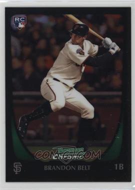 2011 Bowman Chrome - [Base] - Refractor #203 - Brandon Belt