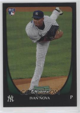 2011 Bowman Chrome - [Base] - Refractor #204 - Ivan Nova