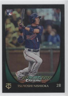 2011 Bowman Chrome - [Base] - Refractor #209 - Tsuyoshi Nishioka