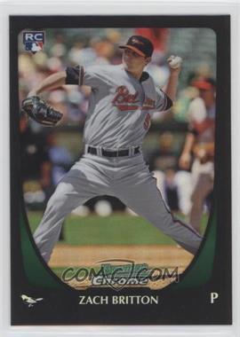 2011 Bowman Chrome - [Base] - Refractor #210 - Zach Britton