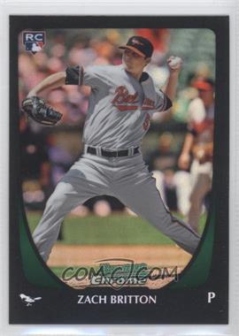 2011 Bowman Chrome - [Base] - Refractor #210 - Zach Britton