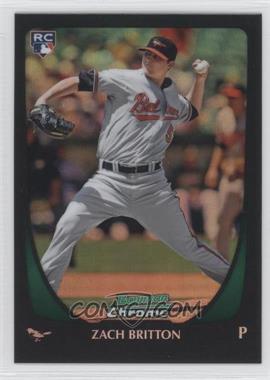 2011 Bowman Chrome - [Base] - Refractor #210 - Zach Britton