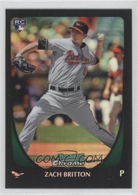 2011 Bowman Chrome - [Base] - Refractor #210 - Zach Britton