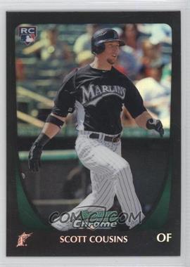 2011 Bowman Chrome - [Base] - Refractor #219 - Scott Cousins