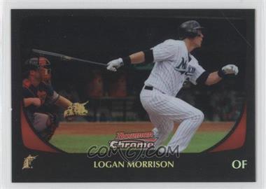 2011 Bowman Chrome - [Base] - Refractor #27 - Logan Morrison