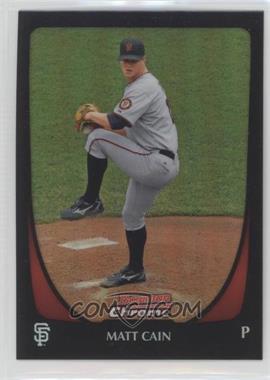 2011 Bowman Chrome - [Base] - Refractor #39 - Matt Cain