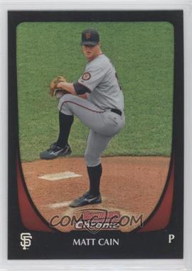 2011 Bowman Chrome - [Base] - Refractor #39 - Matt Cain