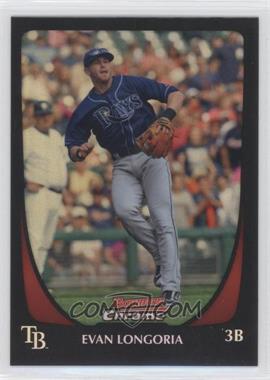 2011 Bowman Chrome - [Base] - Refractor #95 - Evan Longoria