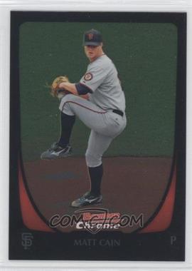 2011 Bowman Chrome - [Base] #39 - Matt Cain