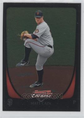 2011 Bowman Chrome - [Base] #39 - Matt Cain