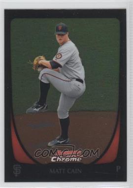 2011 Bowman Chrome - [Base] #39 - Matt Cain