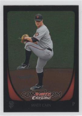 2011 Bowman Chrome - [Base] #39 - Matt Cain