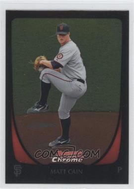 2011 Bowman Chrome - [Base] #39 - Matt Cain