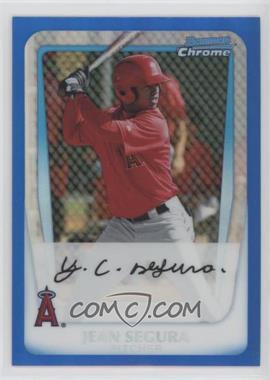 2011 Bowman Chrome - Prospects - Blue Refractor #BCP131 - Jean Segura /150