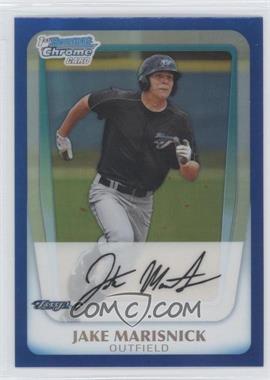 2011 Bowman Chrome - Prospects - Blue Refractor #BCP198 - Jake Marisnick /150