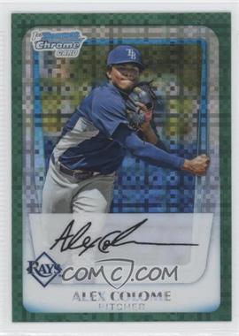 2011 Bowman Chrome - Prospects - Green X-Fractor #BCP161 - Alex Colome