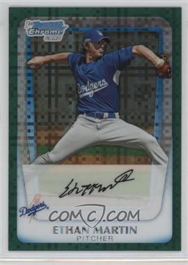 2011 Bowman Chrome - Prospects - Green X-Fractor #BCP179 - Ethan Martin