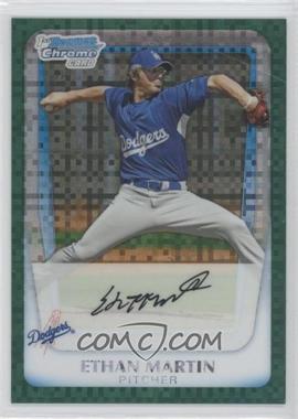 2011 Bowman Chrome - Prospects - Green X-Fractor #BCP179 - Ethan Martin