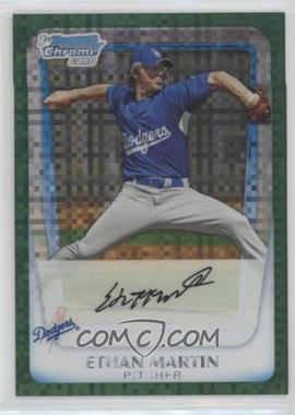 2011 Bowman Chrome - Prospects - Green X-Fractor #BCP179 - Ethan Martin