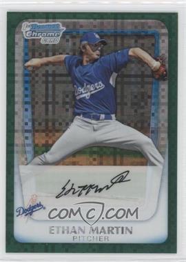 2011 Bowman Chrome - Prospects - Green X-Fractor #BCP179 - Ethan Martin