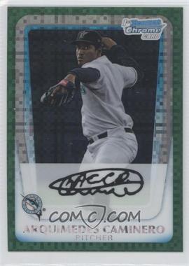 2011 Bowman Chrome - Prospects - Green X-Fractor #BCP187 - Arquimedes Caminero