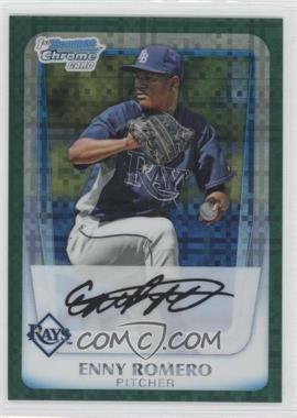 2011 Bowman Chrome - Prospects - Green X-Fractor #BCP192 - Enny Romero