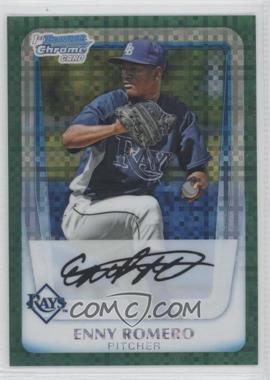 2011 Bowman Chrome - Prospects - Green X-Fractor #BCP192 - Enny Romero