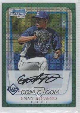 2011 Bowman Chrome - Prospects - Green X-Fractor #BCP192 - Enny Romero