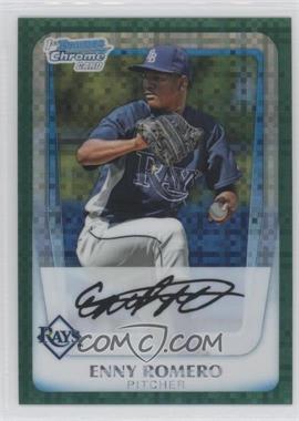 2011 Bowman Chrome - Prospects - Green X-Fractor #BCP192 - Enny Romero