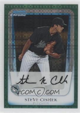 2011 Bowman Chrome - Prospects - Green X-Fractor #BCP217 - Steve Cishek (Card is not Numbered)