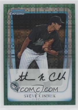 2011 Bowman Chrome - Prospects - Green X-Fractor #BCP217 - Steve Cishek (Card is not Numbered)