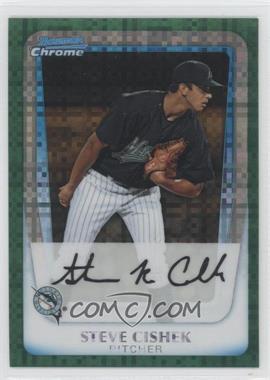 2011 Bowman Chrome - Prospects - Green X-Fractor #BCP217 - Steve Cishek (Card is not Numbered)