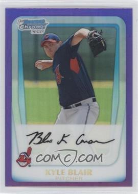 2011 Bowman Chrome - Prospects - Purple Refractor #BCP114 - Kyle Blair /799