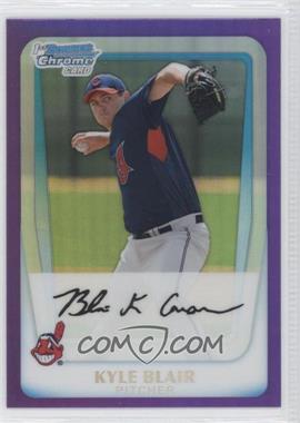 2011 Bowman Chrome - Prospects - Purple Refractor #BCP114 - Kyle Blair /799